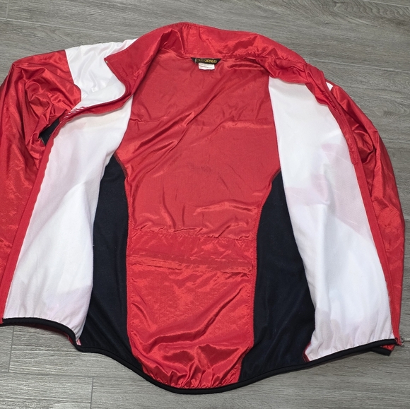 Louis Garneau Full Zip Cycling Windbreaker Jacket Mens Large Vintage?? - Picture 2 of 10
